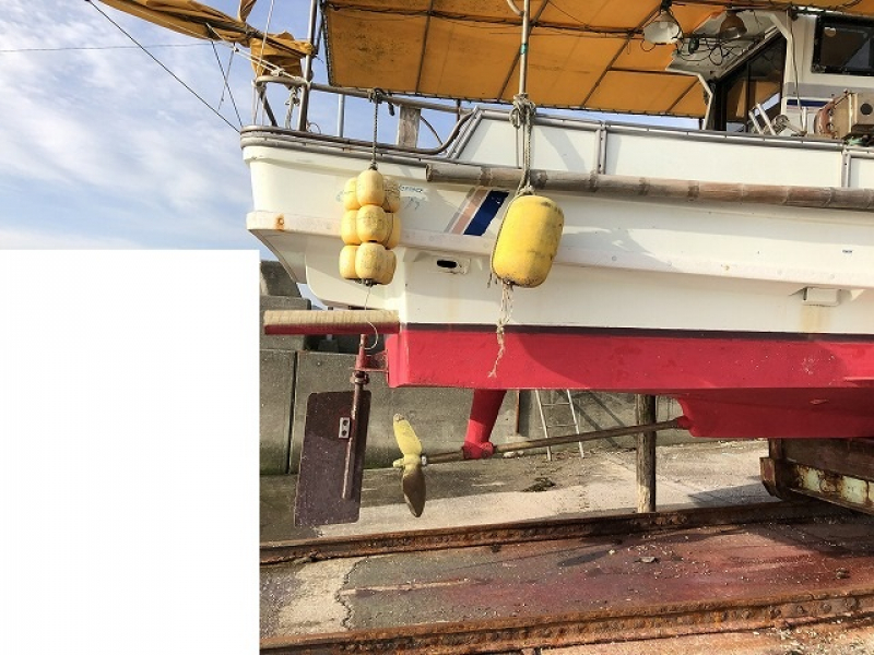 ヤンマー DE43F NO,030419 漁船 遊漁船 ヤンマーDE43 3級 中古艇